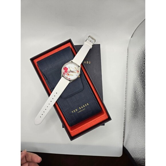 Ted Baker Belgravia Watch BKPBGS012 New with cellophane Leather 38mm Stainless - Picture 12 of 14